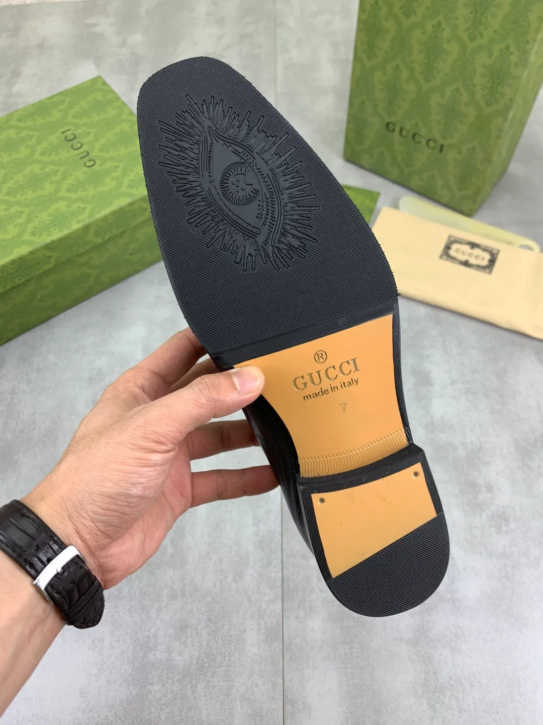 Men's men's shoes 💰P560 [New style] Water dyed cowhide 💰💎💎💎 [Gucci] GUCCI high-end men's formal business leather shoes, original order 1:1! Original imported high-end open-edge beaded calfskin, original metal buckle, imported first-layer cowhide lining for feet. Original outsole, men's shoe size: 39-44 (customized to 45) 2️⃣ colors available